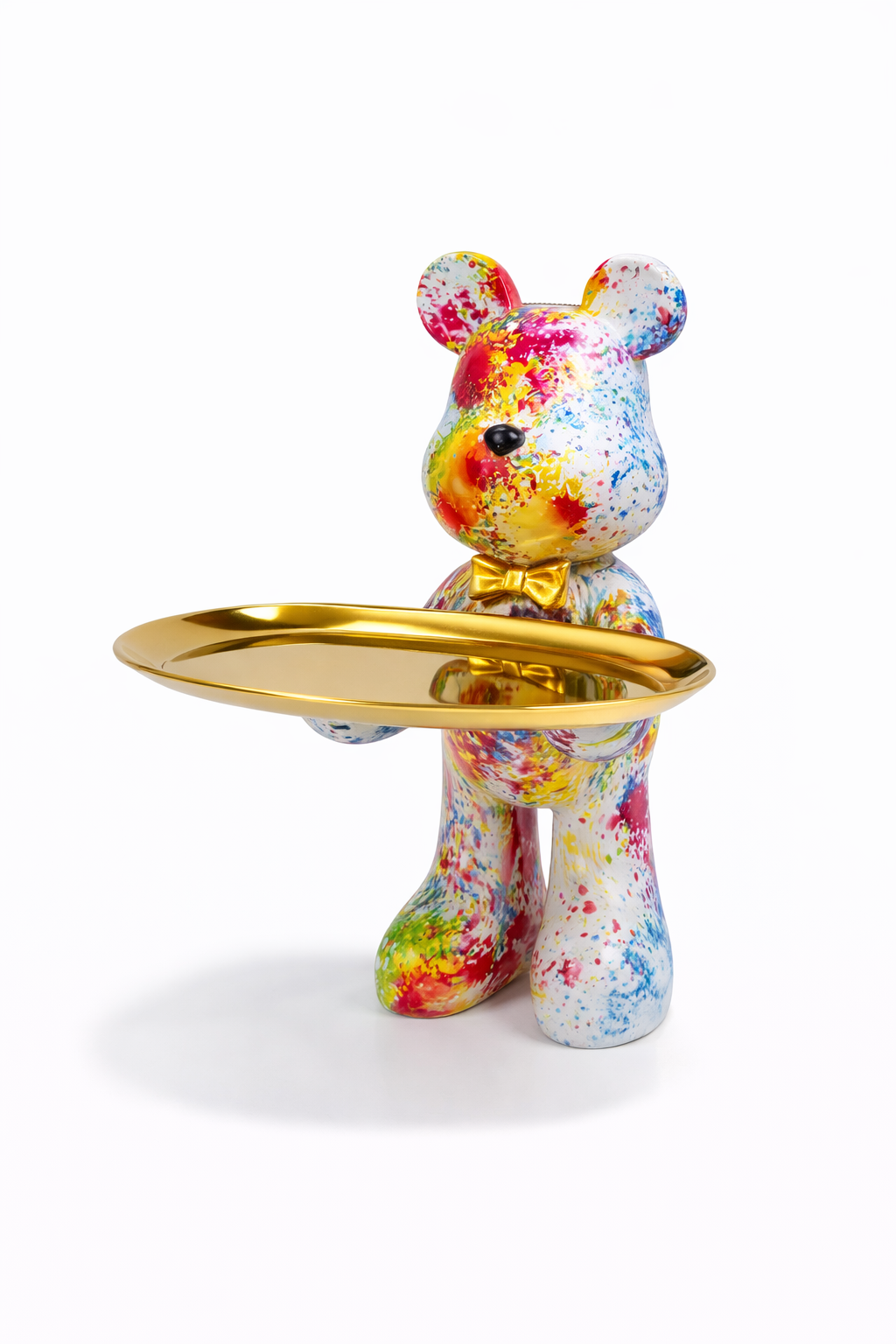 Vide-Poche Bear Street Style 23cm – Déco Entrée & Bureau