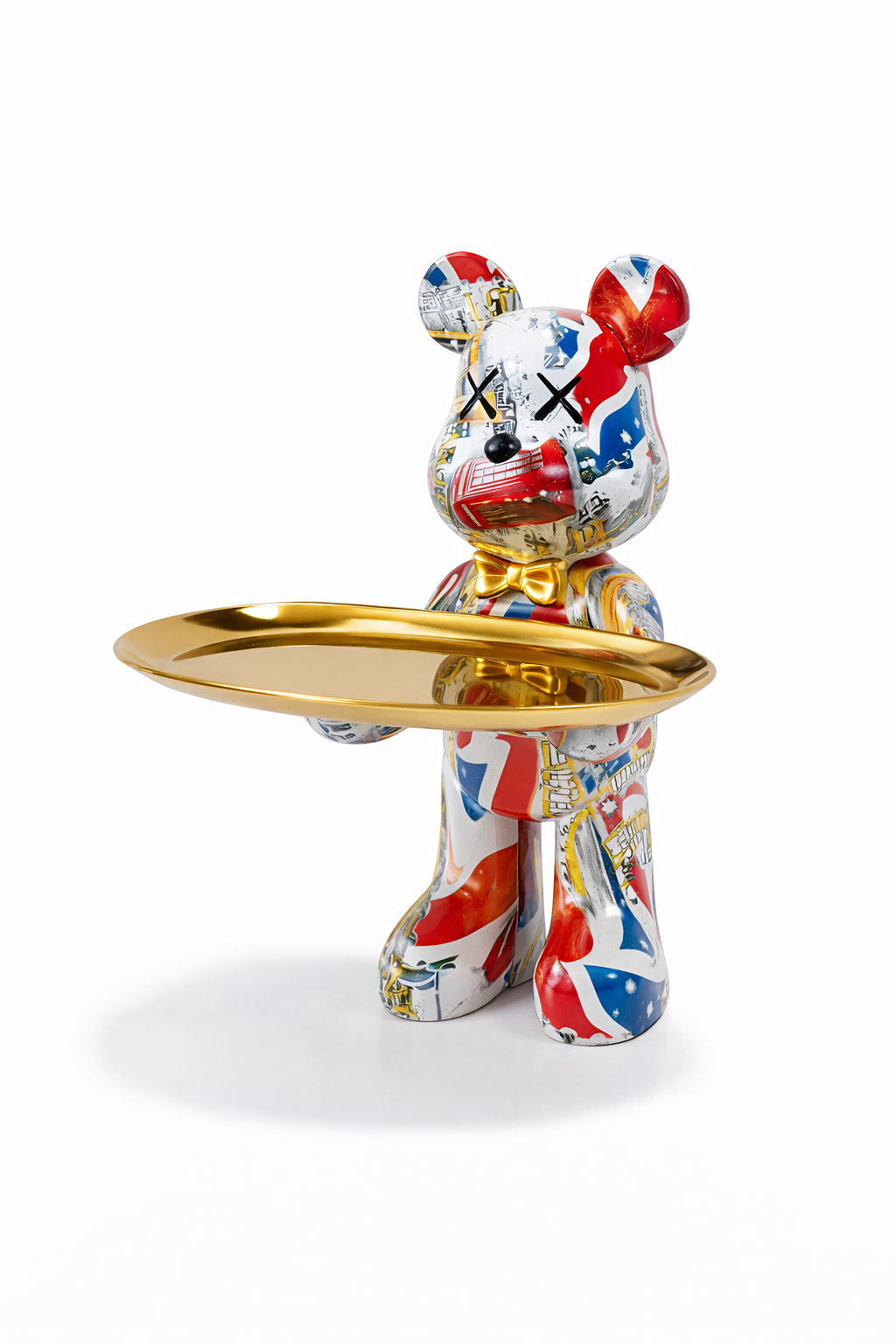 Vide-Poche Bear Street Style 23cm – Déco Entrée & Bureau