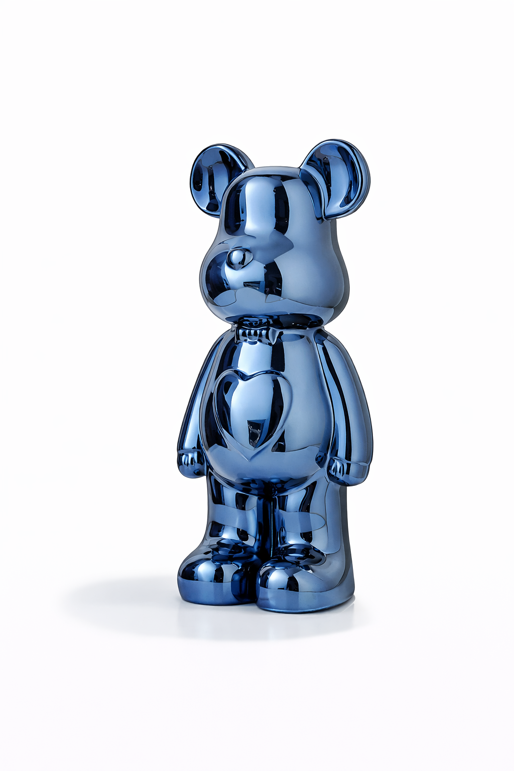 Figurine Bear Shine 28cm – Édition Collector Chromée Luxe