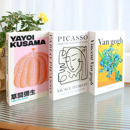 Faux livres déco étagère style bohème scandinave tendance