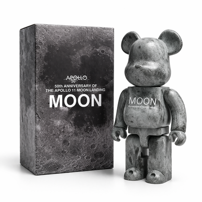 Bearbrick Astronaute Moon 28cm édition luxe collector design futuriste