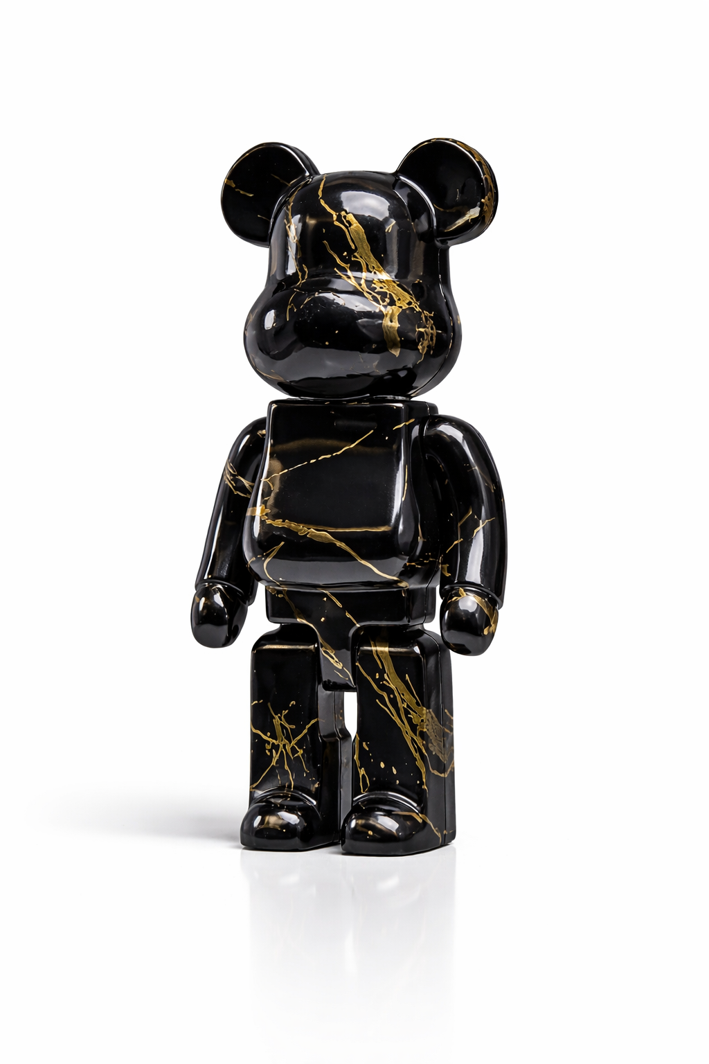 Figurine Bearbrick Black Marble 28cm collector édition limitée