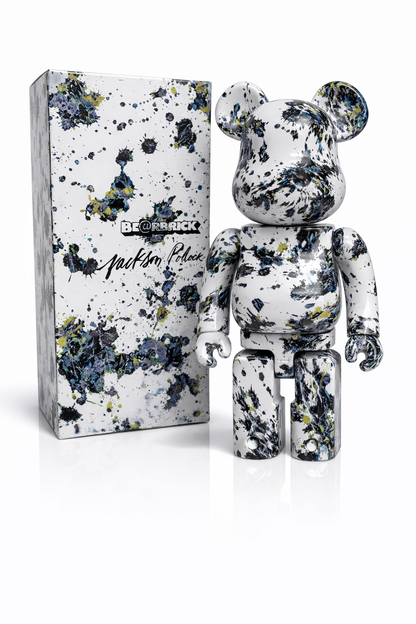 Bearbrick Paint Flower 28cm art floral collector cadeau original