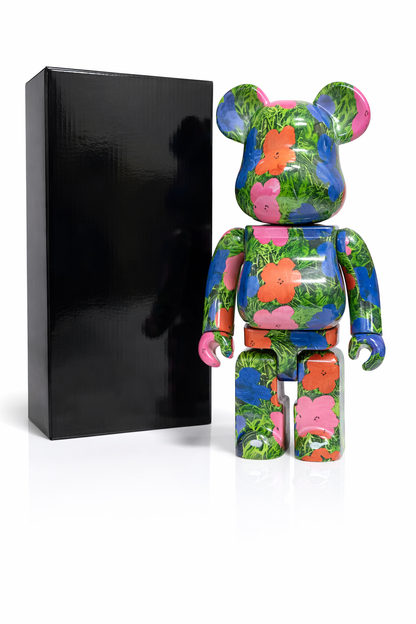 Bearbrick Paint Stain Style 28cm peinture moderne art contemporain
