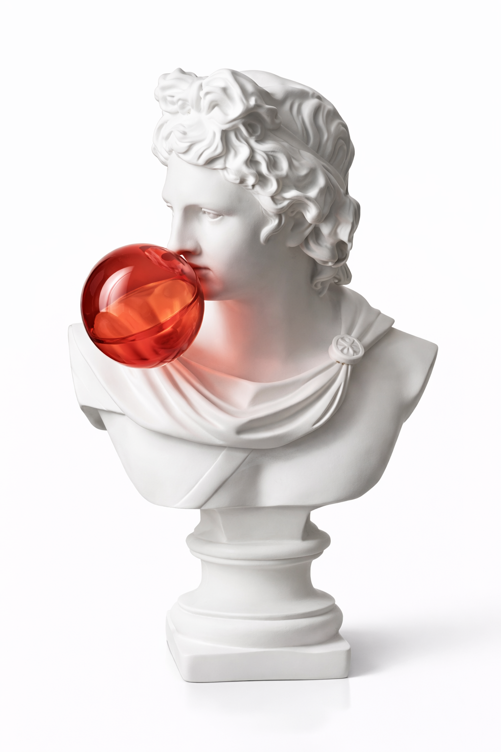 Buste de David cadeau original pour amateurs d'art et histoire de l'art