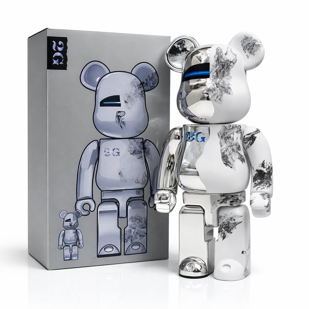 Figurine Bearbrick Mars 28cm collector édition espace pour fan SpaceX